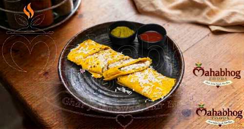 Besan Paneer Chilla [Serves 2]